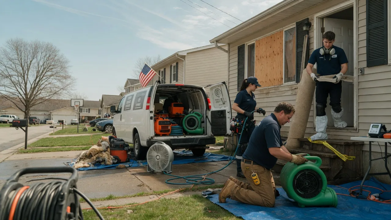 Water Damage Restoration in Yorkville, CA near me
